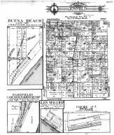 Joyfield Township, Buena Beach, Wakefields Lake View Summer Resort, Glen Mallier, Empire Jct, Benzie County 1915 Microfilm